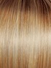 GL14-22SS SS SANDY BLONDE | Dark golden blonde base blends into multi-dimensional tones of medium gold blonde and light beige blonde