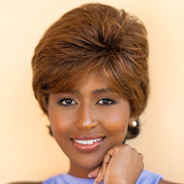 Featured Here: Bailey by Rene of Paris in shade Marble Brown