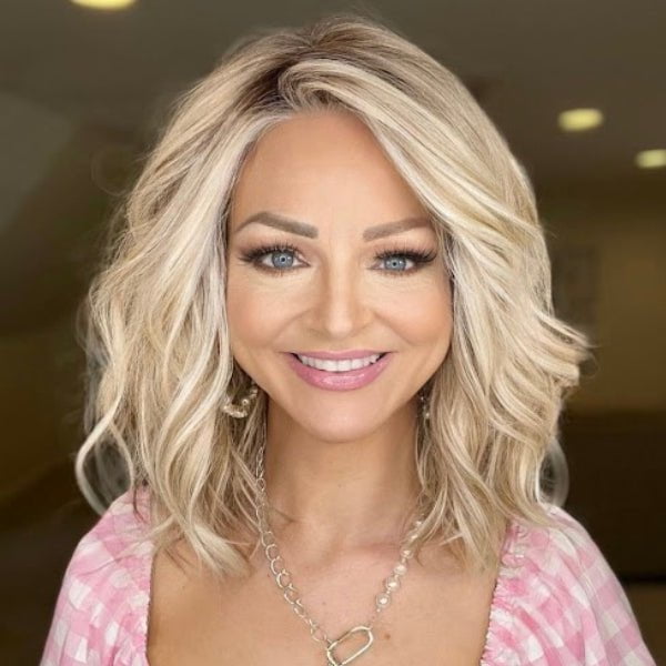 Featured Here: Wavy Day by Raquel Welch in shade RL19/23SS Shaded Biscuit