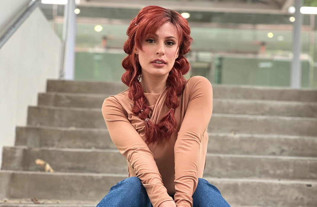 Brooklyn by Rene of Paris in shade Henna Red-R