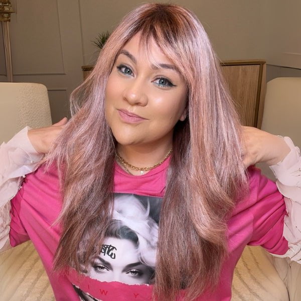 Featured Here: Wren by Rene of Paris in shade Watermelon R