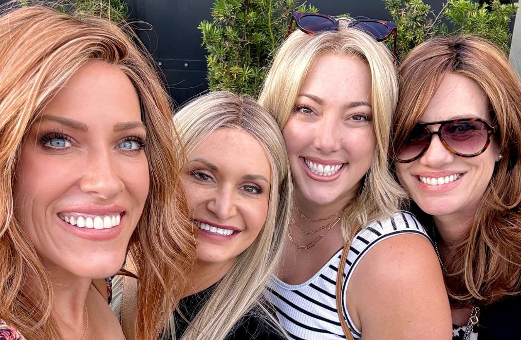 Wig ambassadors posing for a picture