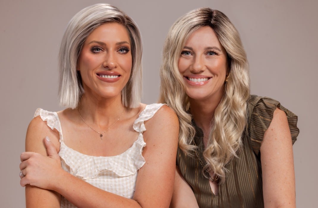 Featured Here: Ellis by Estetica in shade SILVERSUN/RT8 & Maya by Envy in shade Champagne Shadow