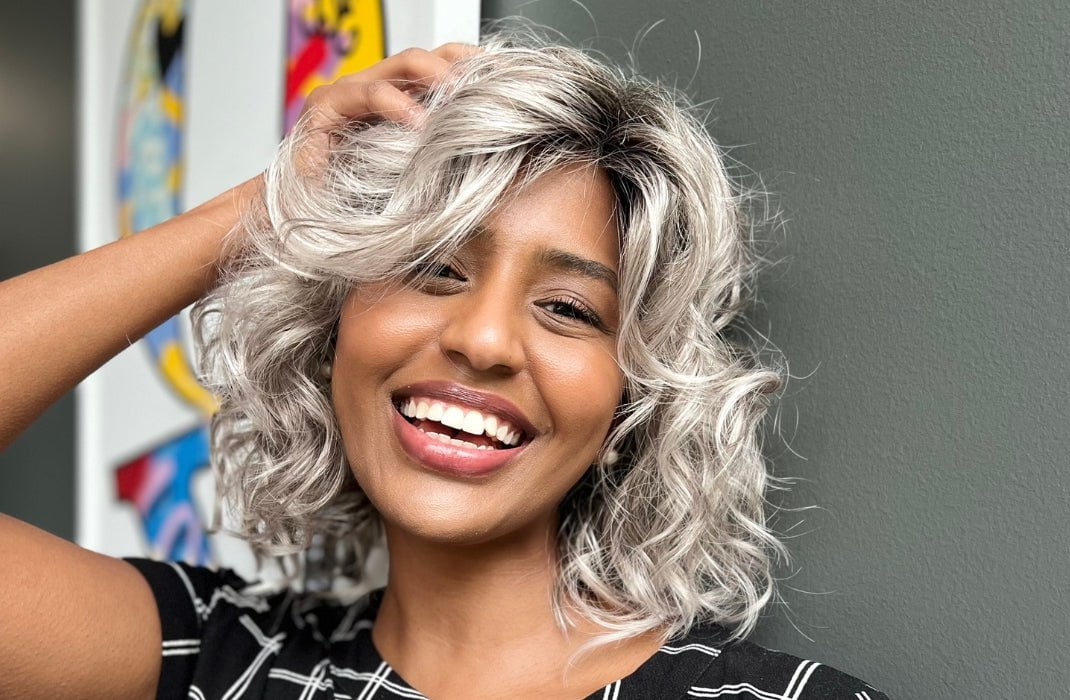 Featured Here: Alva by Noriko in shade Marble Brown R