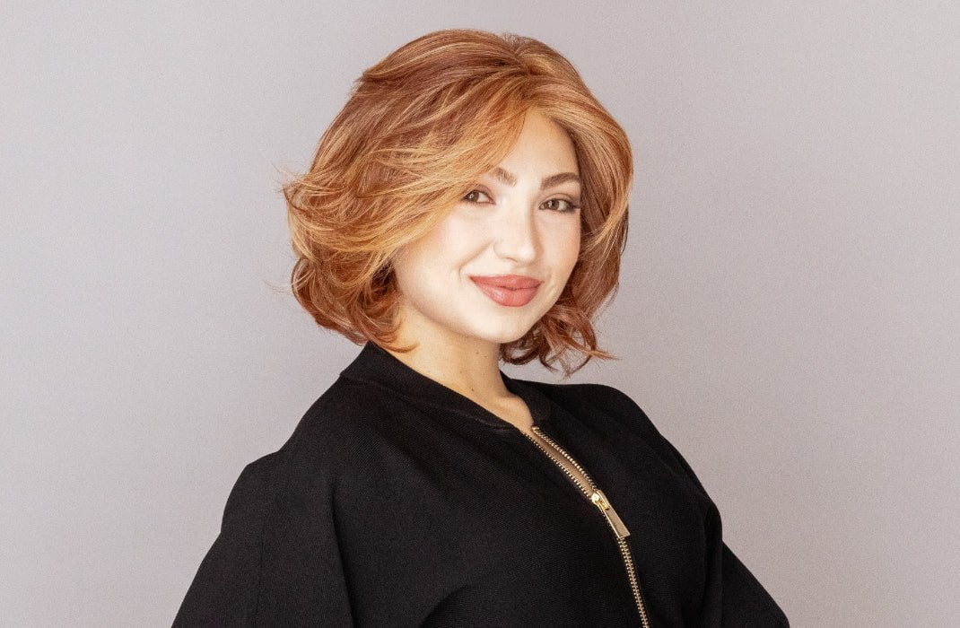 Featured Here: Alva by Noriko in shade Marble Brown R