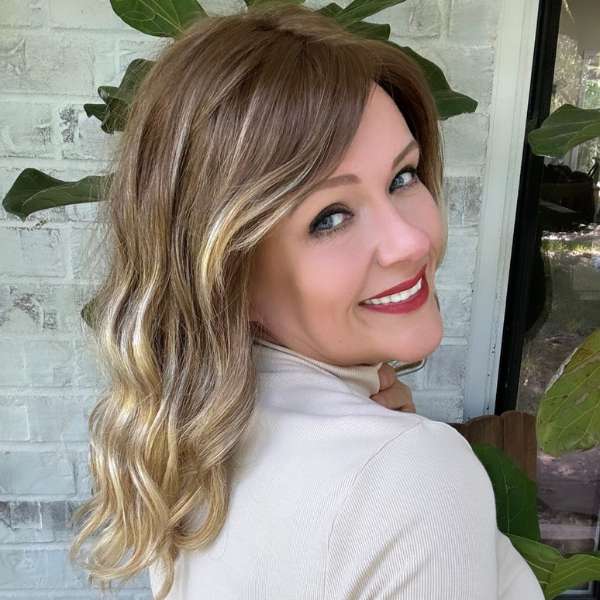 Featured Here: Rachel by Jon Renau in shade S14-26/88RO Sunshine