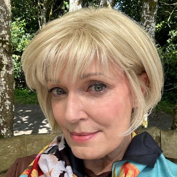 Featured Here: Cory by Noriko in shade Creamy Blonde