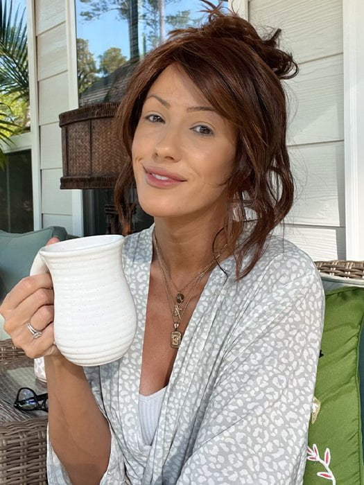 Before styling California Beach Waves