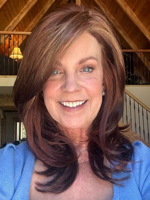 Featured Here: Miranda by Jon Renau in shade 32F Cherry Creme