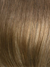 12/26GR | Medium Brown Roots transition into a Light Ash Blonde with Platinum Blonde Highlights