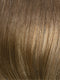 12/26GR | Medium Brown Roots transition into a Light Ash Blonde with Platinum Blonde Highlights