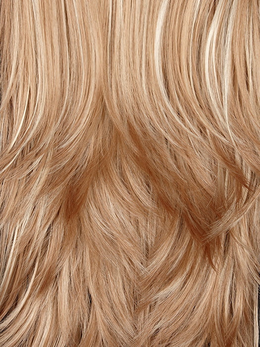 14H | Dark Blonde with Light Wheat Blonde Highlights