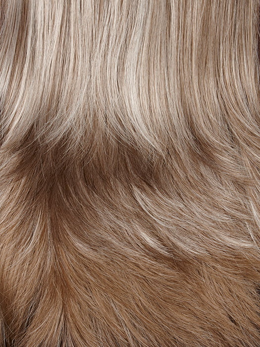37 | Light Brown-Grey Mix at top gradually Darkens to Medium Brown-Grey mix in back