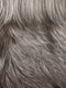 43 | Medium Dark Brown Mixed with Grey on Top, graduating to Dark Brown-Grey mix at back
