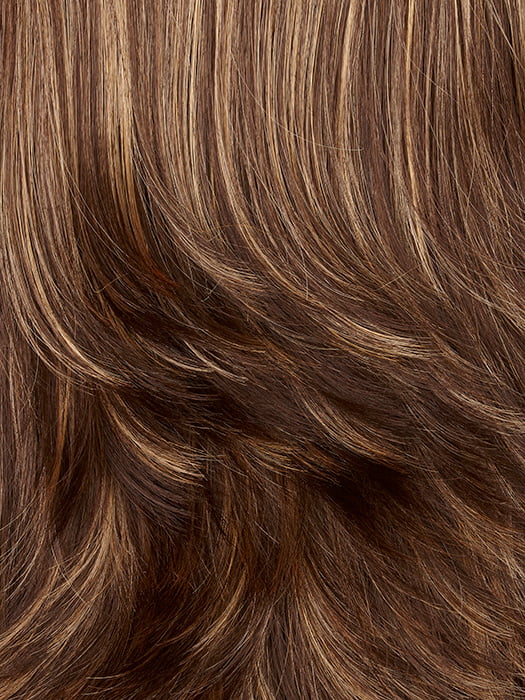 626H | Dark Brown with Golden Blonde Highlights