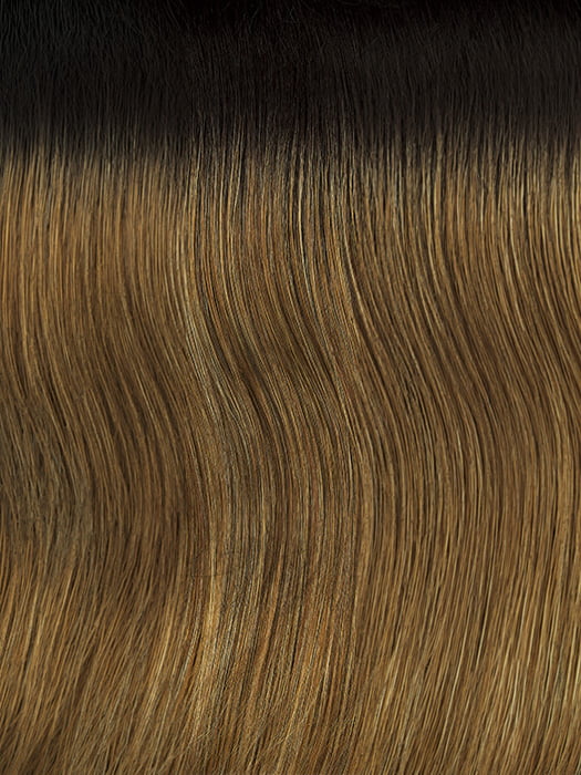 8/27/26GR | Medium Brown with Strawberry and Golden Blonde Highlights, Shaded with Medium Dark Brown Roots 