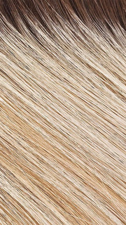 101/88/27S8 CATALINA BLONDE | Pale blonde with Pure White Natural Violet halo highlights, shaded medium brown