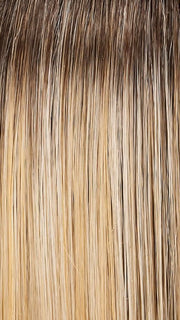 12FS8 SHADED PRALINE | Light Gold Brown, Light Natural Gold Blonde & Pale Natural Gold-Blonde Blend, Shaded with Medium Brown