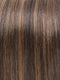 4/10S4 Toasted Almond | Medium Brown Cool Base with Light Brown highlights and a Medium Brown Shaded Root