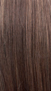 5/8S4 Hazelnut Mousse | Cool Toned Medium Brown with Light Brown Highlights and a Dark Brown Shaded Root