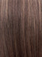 5/8S4 Hazelnut Mousse | Cool Toned Medium Brown with Light Brown Highlights and a Dark Brown Shaded Root