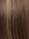 6B/22S6 Toasted Almond | Medium Brown Cool Base with Light Brown highlights and a Medium Brown Shaded Root