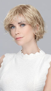 The monofilament part gives the illusion of hair growing from the scalp
