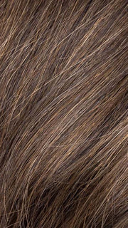 DARK-BROWN-LIGHTED 2.4.8 | Black/Darkest Brown blend with Darkest/Medium Brown and Highlighted Bangs