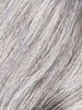 DARK GREY LIGHTED 39.51.44 | Darkest Brown and Black/Dark Brown with Grey Blend Highlights throughout and Concentrated in the front