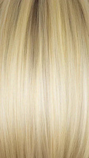NM LIGHT ASH BLOND-R | This stunning cream ash blonde features natural-looking ash brown and white-grey roots that blend seamlessly into a variety of ash blonde tones. Woven with ash pearl blonde, creamy ivory, and pale creams, this fashion-forward shade delivers a sophisticated, multi-tonal finish for an elegant ash blonde look.
