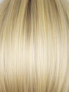 NM LIGHT ASH BLOND-R | This stunning cream ash blonde features natural-looking ash brown and white-grey roots that blend seamlessly into a variety of ash blonde tones. Woven with ash pearl blonde, creamy ivory, and pale creams, this fashion-forward shade delivers a sophisticated, multi-tonal finish for an elegant ash blonde look.