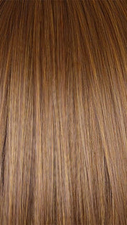 BROWN-TOPAZ | Medium brown and light honey brown are carefully blended to create this warm-toned brunette shade.