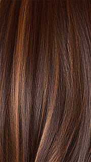 GLAZED AUBURN R | Stunning fusion of deep red, medium copper, and dark chocolate root.