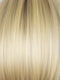LIGHT ASH BLOND R |  Ash Pearl Blonde, Creamy Ivory, and Pale Cream.  Rooted with Ash Brown and White Grey.