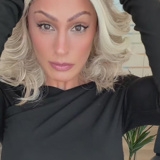 Sabrina & Roxie in Drew by Jon Renau holding the INFRARED DUO STYLER. U.S. PLUG ONLY NOT DUAL VOLTAGE