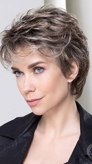 PRIMA SOFT in color DARK SAND SHADED 12.26.14 | Lightest Brown and Light Golden Blonde with Medium Ash Blonde Blend and Shaded Roots