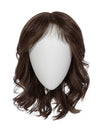 Mannequin is wearing RL 10/12 SUNLIT CHESTNUT | Light Chestnut Brown Evenly Blended with Light Brown.
