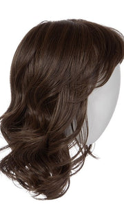 Mannequin is wearing RL 10/12 SUNLIT CHESTNUT | Light Chestnut Brown Evenly Blended with Light Brown.
