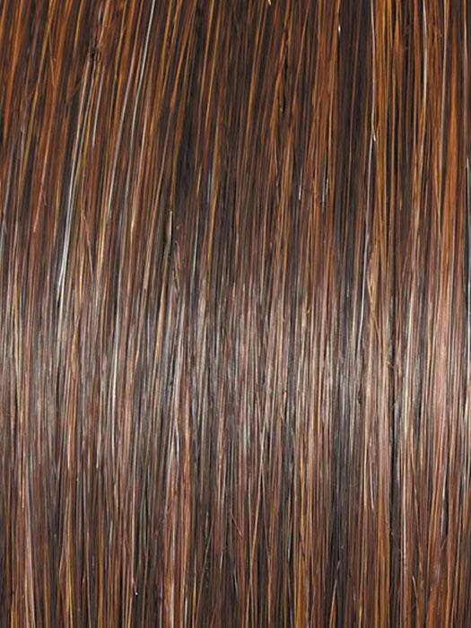 RL8/29 HAZELNUT | Warm Medium Brown Evenly Blended with Ginger Blonde