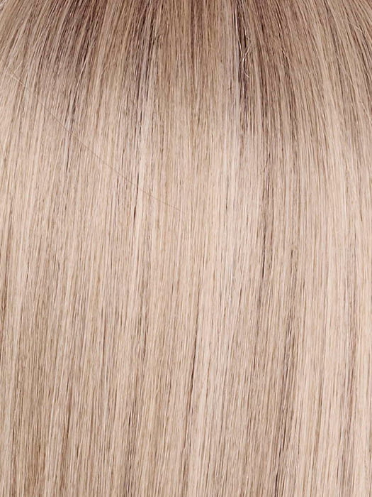 BILLIONAIRE-BLOND | A Rich Mocha Root melting into Beige, Ash, and Cream Blond tones. Face-framing cream and White Blond highlights
