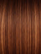 CAFE ROUGE R | A dimensional auburn copper blend with rich reddish-brown roots melting into warm copper highlights
