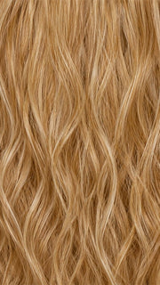 GOLDEN LATTE BLOND |  Non‑rooted shade featuring a Warm Golden Blonde base enriched with a balanced mix of Cream, White, and Golden Blonde highlights