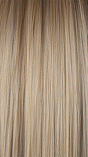 GREIGE-R | A perfect blend of silver-grey and beige tones with medium brown root