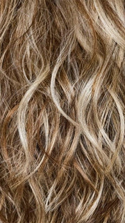 TRES CHOCOLATE R | Carefully placed White, Medium, and Dark Chocolate tones completed with a Dark Brown Root.