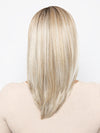 Model is wearing WHISPER by HENRY MARGU in color 10/613 | Light Ash Blonde with Platinum Blonde Highlights  