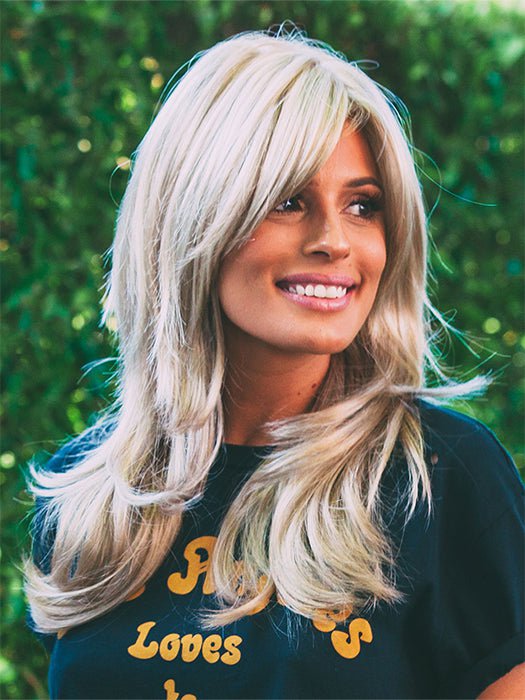 BROOKE by ENVY in LIGHT BLONDE | 2 toned blend of Creamy Blonde with Champagne highlights