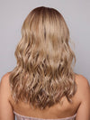 Model is wearing FRANKY by RENE OF PARIS in color BUTTER BISCUIT BLOND | Soft, Pale Chocolate Root that melts into a blend of Buttery and Biscuit Blonde tones