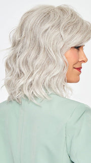 Model is wearing LIVELY by GABOR in color LIGHT-GREY | Silver to Light Gray