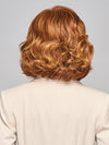 Model is wearing UNITY by GABOR in color MEDIUM-RED | Medium Reddish Brown with Subtle Copper Highlights