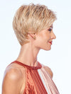 Model is wearing WONDER by GABOR in color LIGHT-BLONDE | Light ash blonde, Swedish blonde or blonde highlighted by the sun
